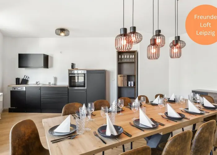 Loft Fuer 10 Freunde דירה לייפציג